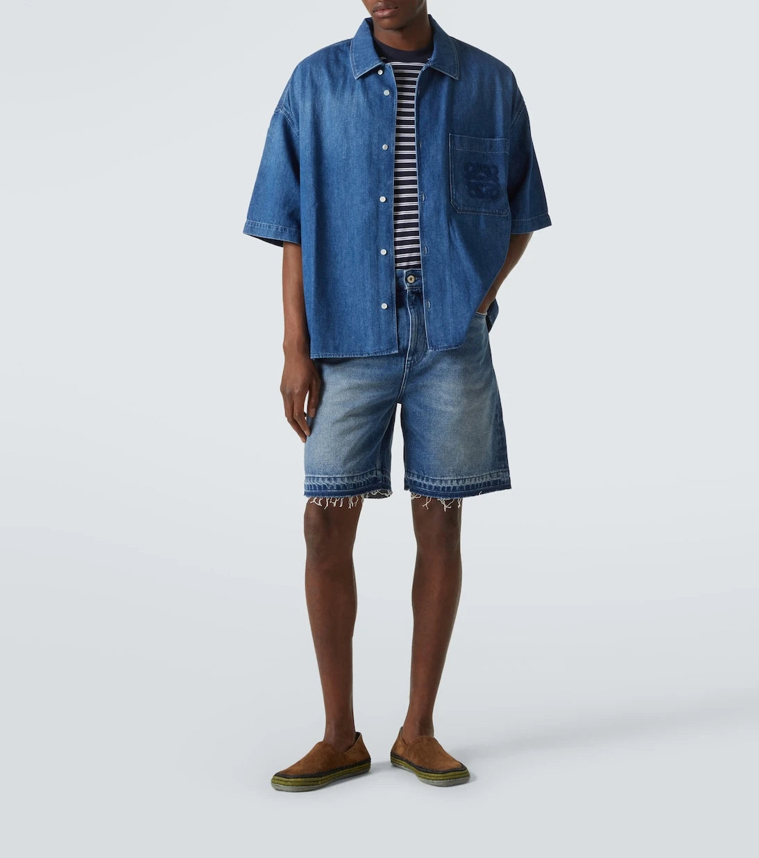 Loewe - Paula's Ibiza denim shorts