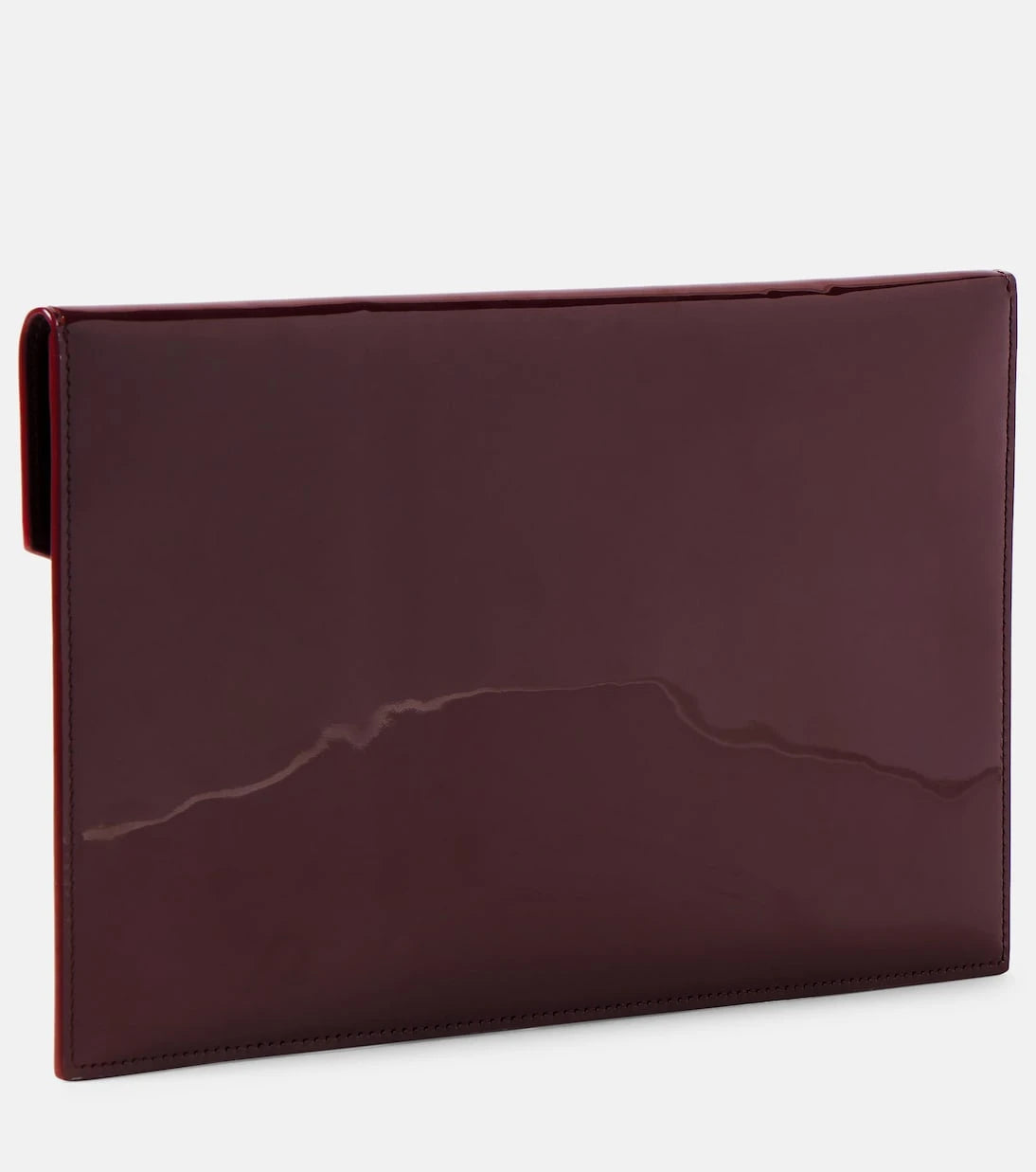 Saint Laurent - Uptown patent leather clutch