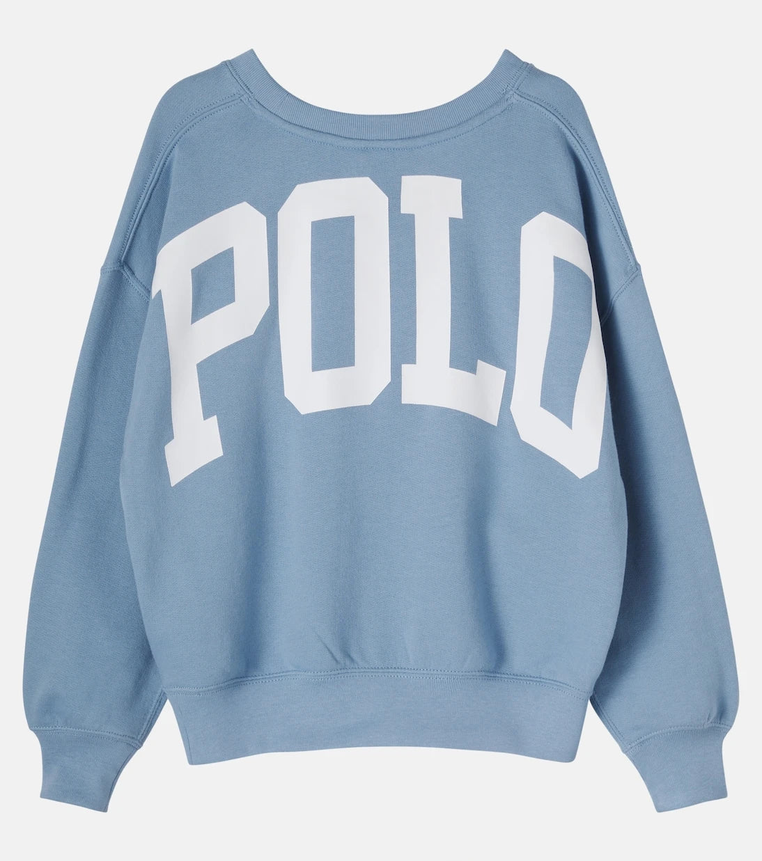 Polo Ralph Lauren Kids - Printed cotton-blend jersey sweatshirt