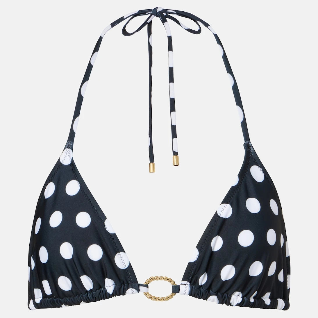 Alexandra Miro - Alex polka-dot triangle bikini top