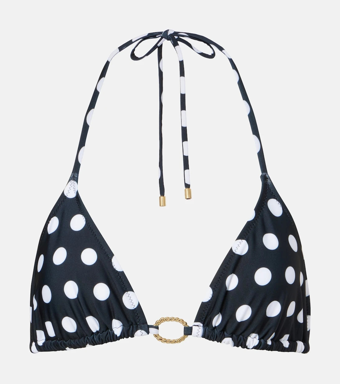 Alexandra Miro - Alex polka-dot triangle bikini top