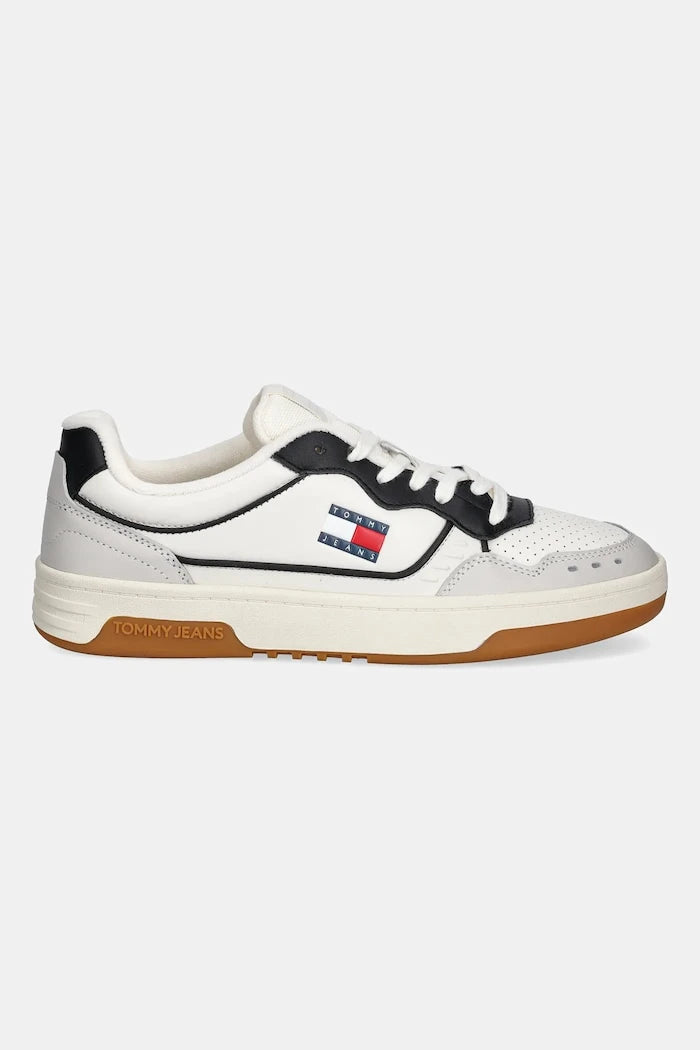 Кожени маратонки Tommy Jeans TJM CUPSOLE ELEVATED LEATHER