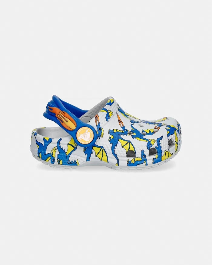 Crocs CLASSIC DRAGON GRAPHIC CLOG T Çocuk Terlik