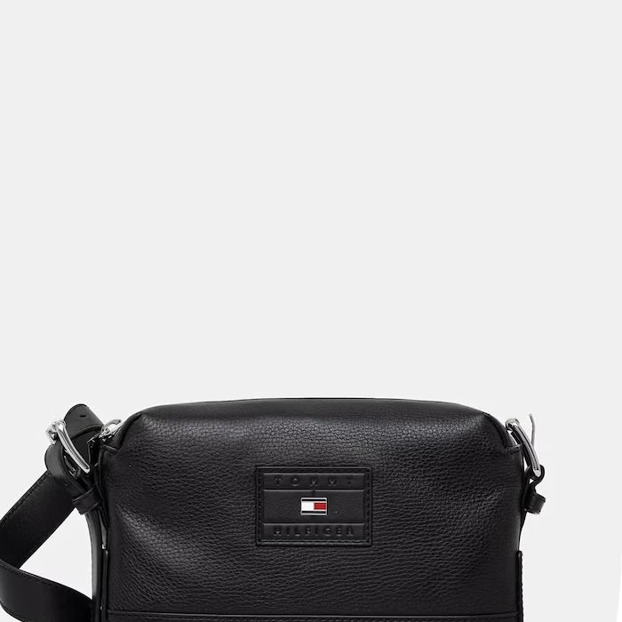 Tommy Hilfiger Erkek suni deri bel çantası / omuz çantası
