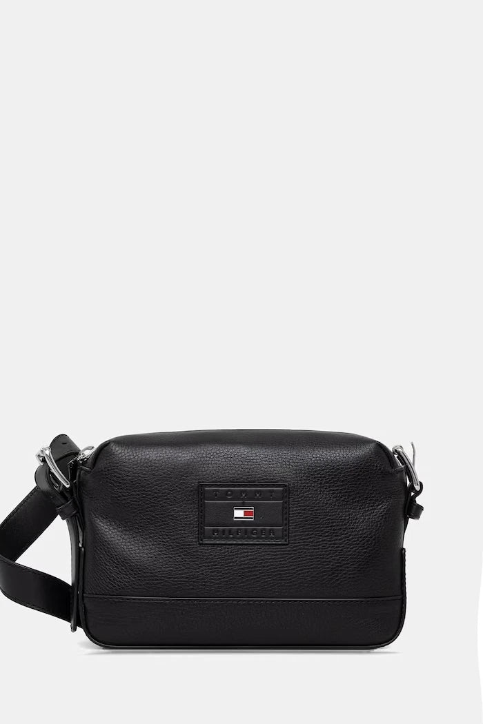 Tommy Hilfiger Erkek suni deri bel çantası / omuz çantası