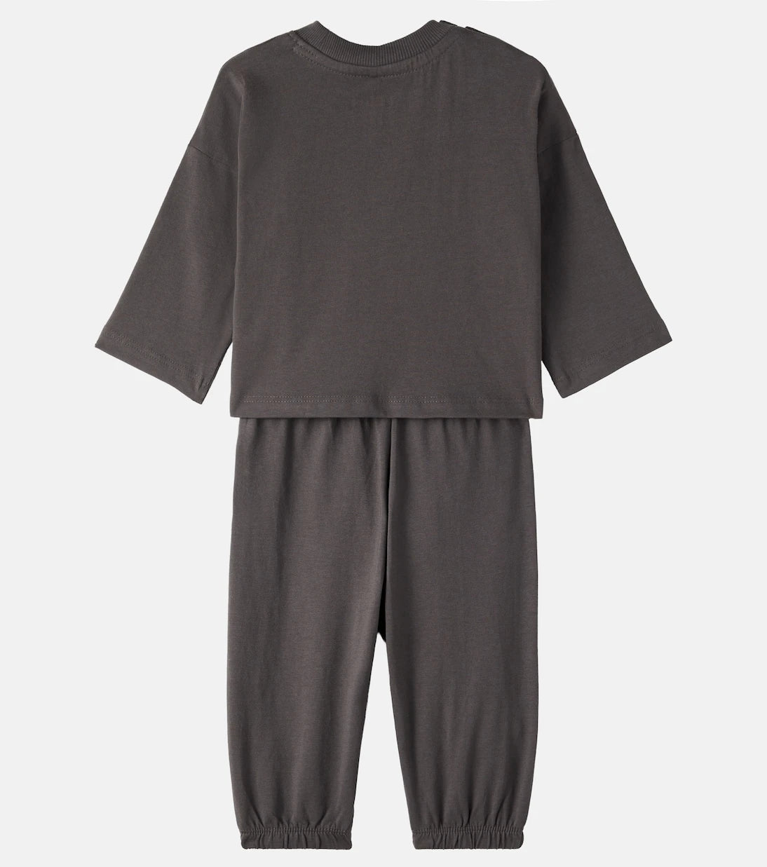 Mini Rodini - Alien cotton jersey top and sweatpants set