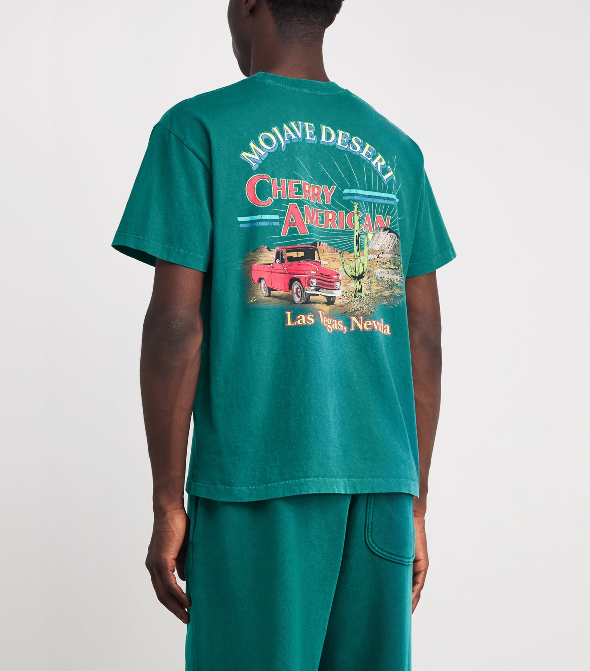 Cotton Mojave Desert Print T-Shirt