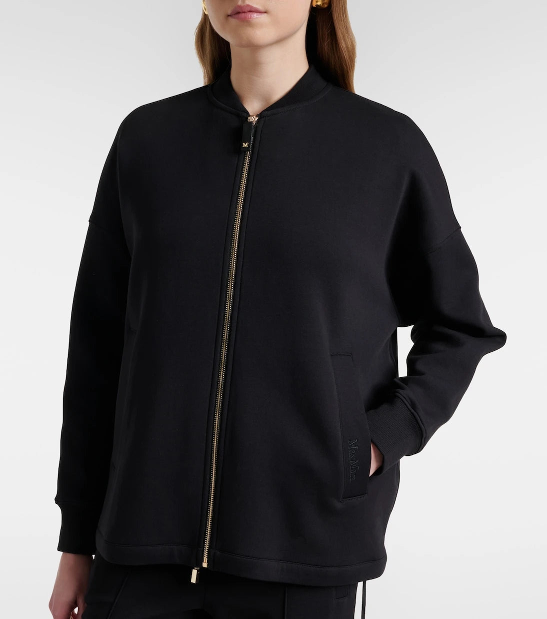 'S Max Mara - Radioso cotton-blend blouson jacket