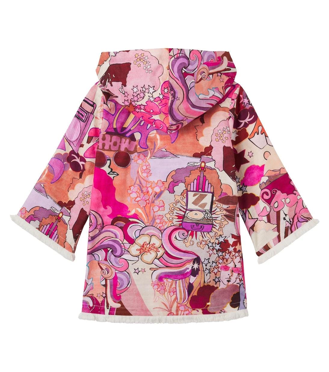 Zimmermann Kids - فستان من القطن المطبوع