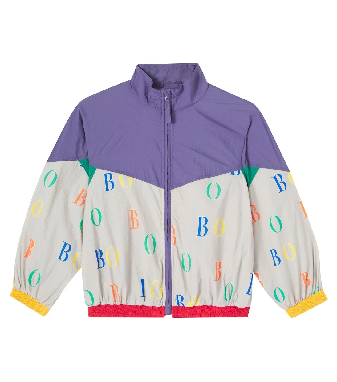 Bobo Choses - Logo printed colorblocked jacket