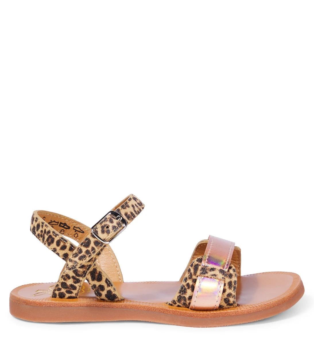 Pom d'Api - Avignon leopard-print leather sandals