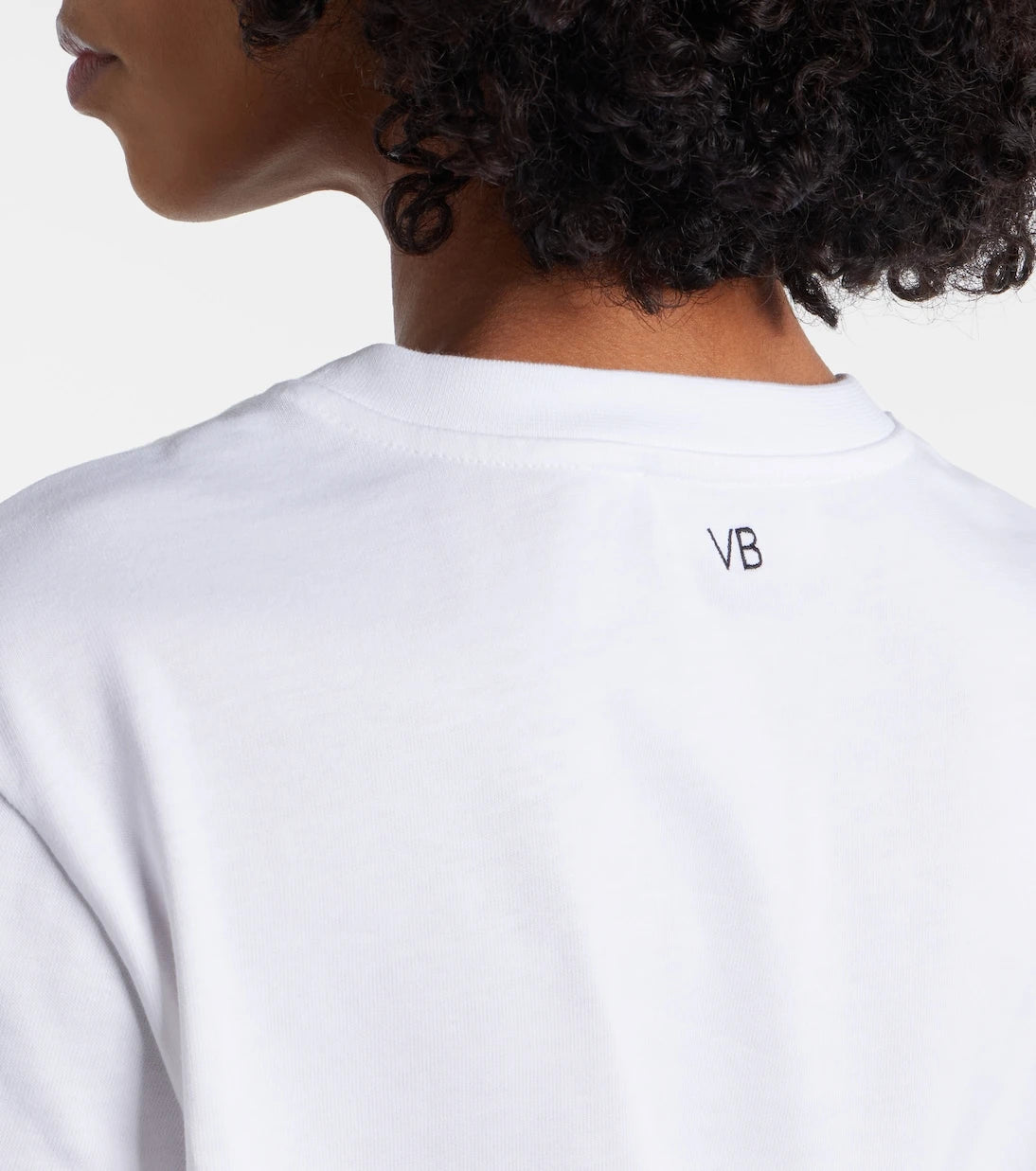 Victoria Beckham - Printed cotton jersey T-shirt