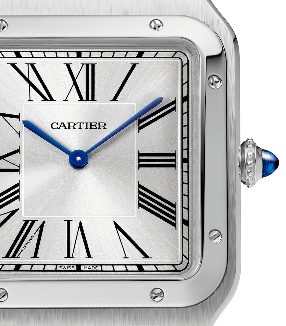 Stainless Steel Santos-Dumont Watch 46.6mm