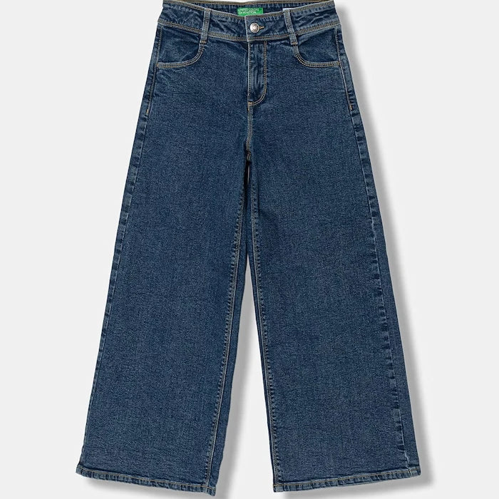 United Colors of Benetton Дънки wide leg за деца