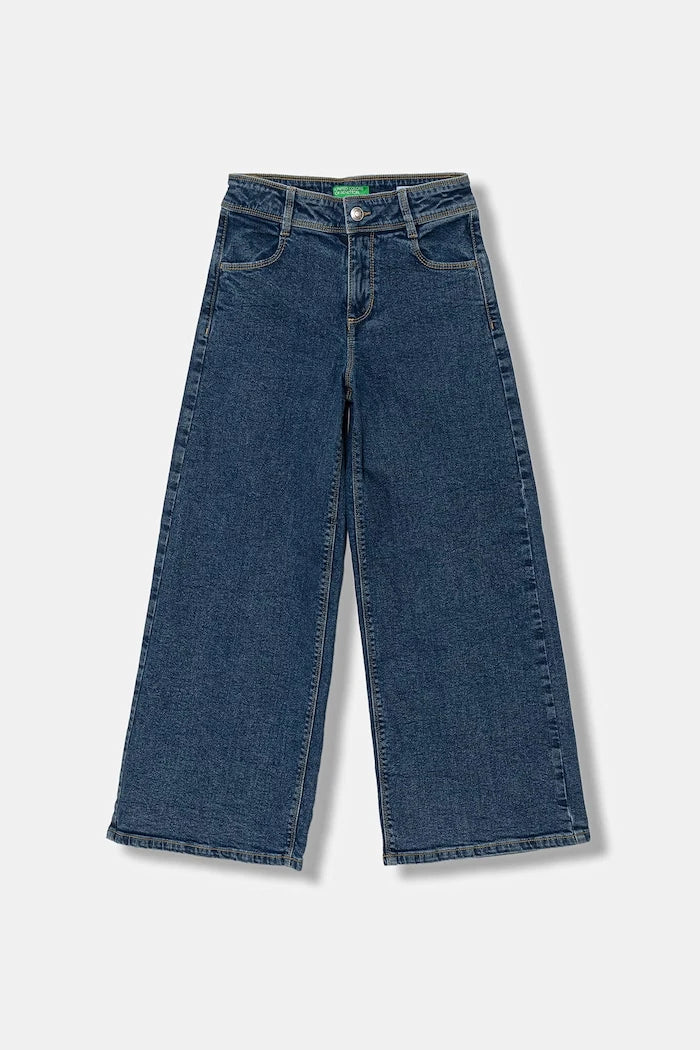 United Colors of Benetton Дънки wide leg за деца