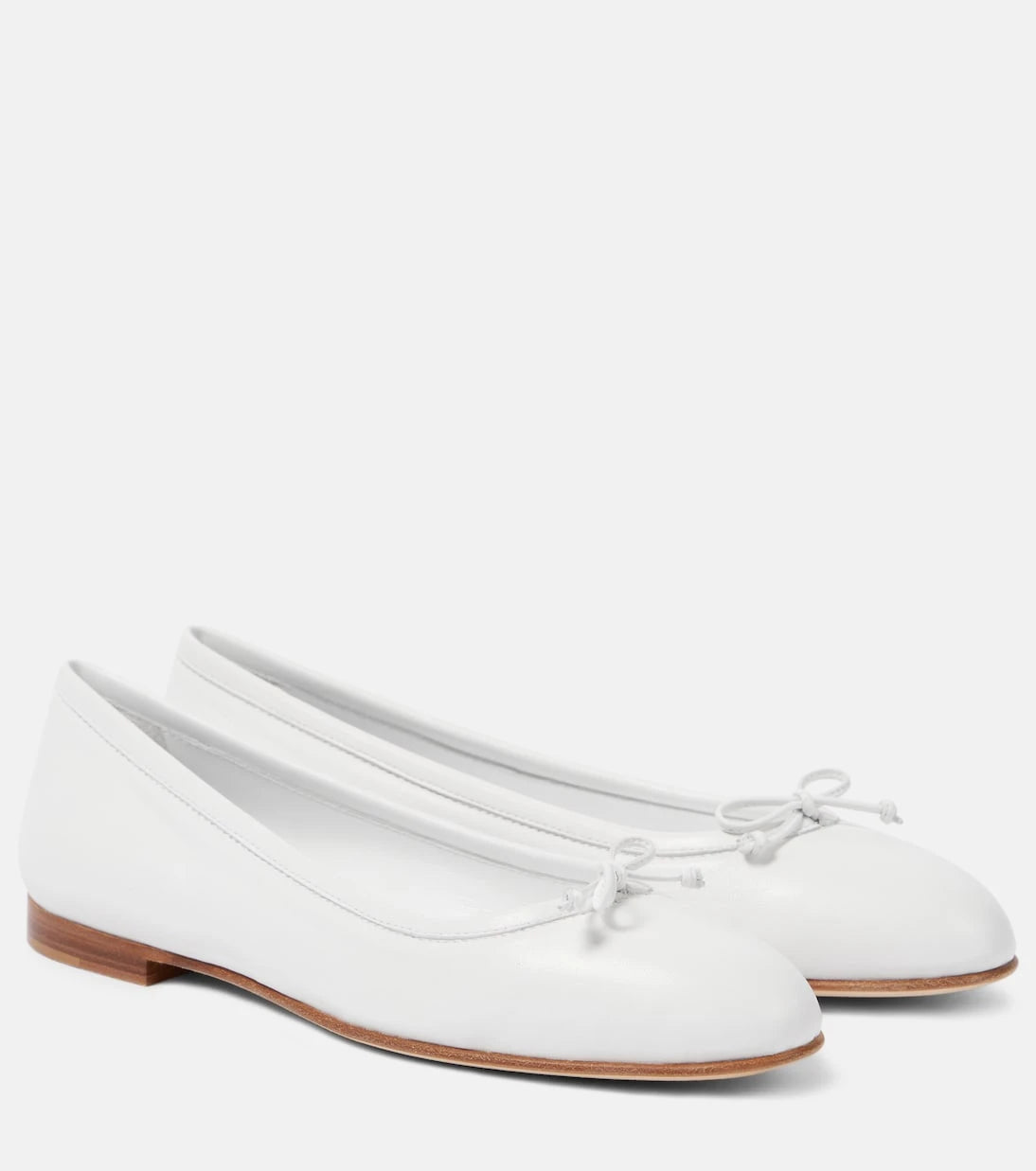 Manolo Blahnik - Verallii leather ballet flats