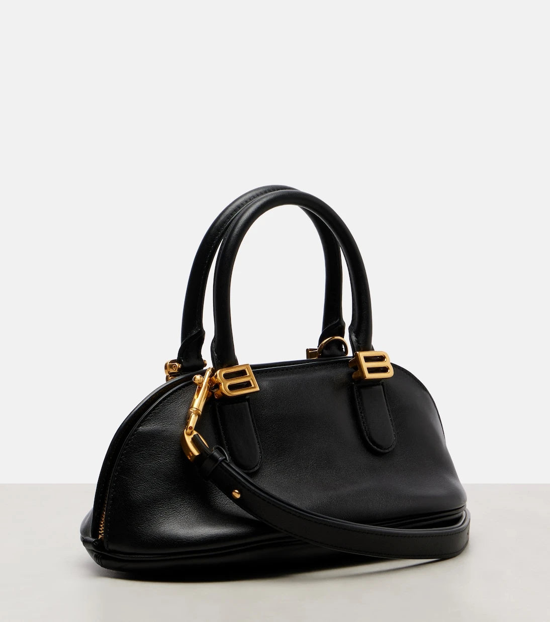 Balenciaga - Bolero Mini leather top-handle bag