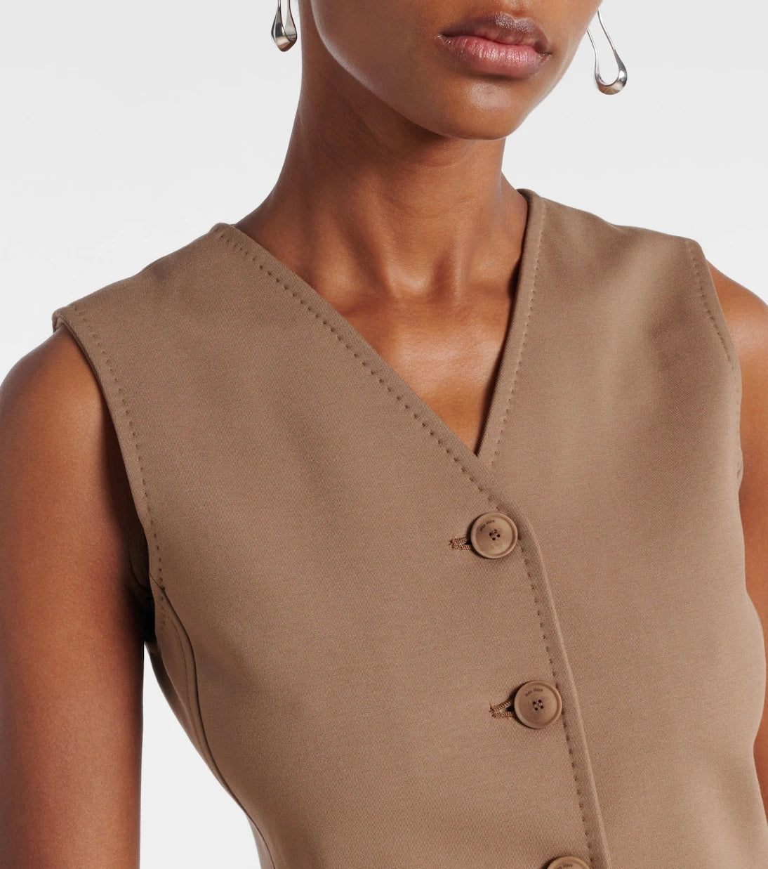 Max Mara - Fornovo jersey vest