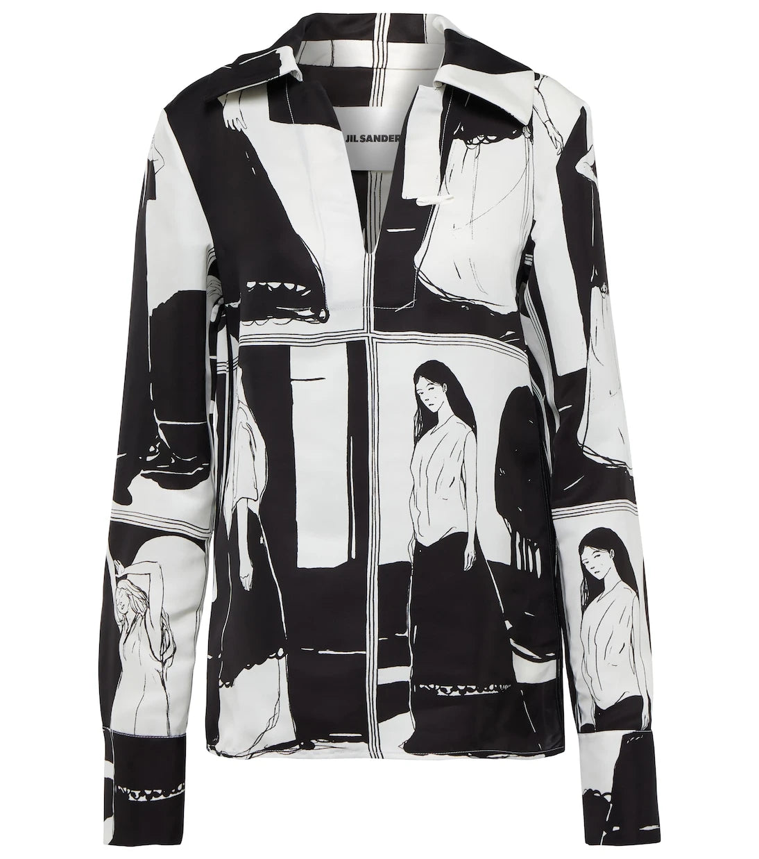 Jil Sander - Printed shirt