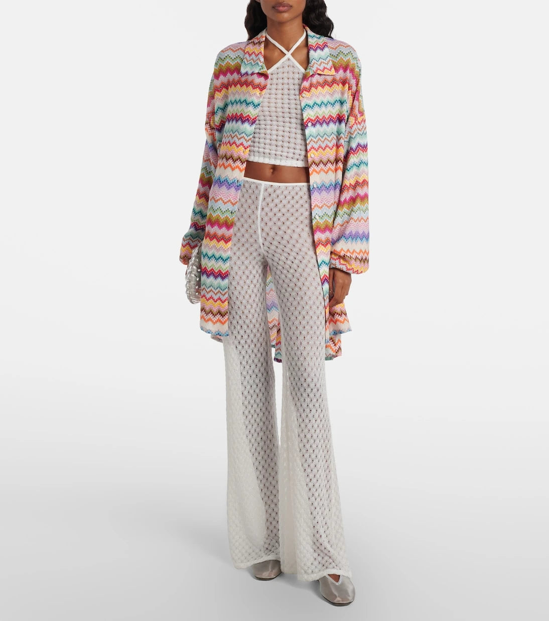 Missoni - Zigzag lamé shirt