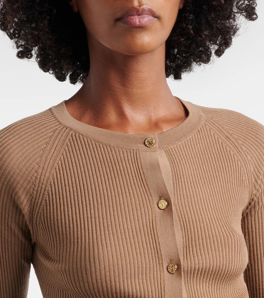 'S Max Mara - Cropped virgin wool cardigan
