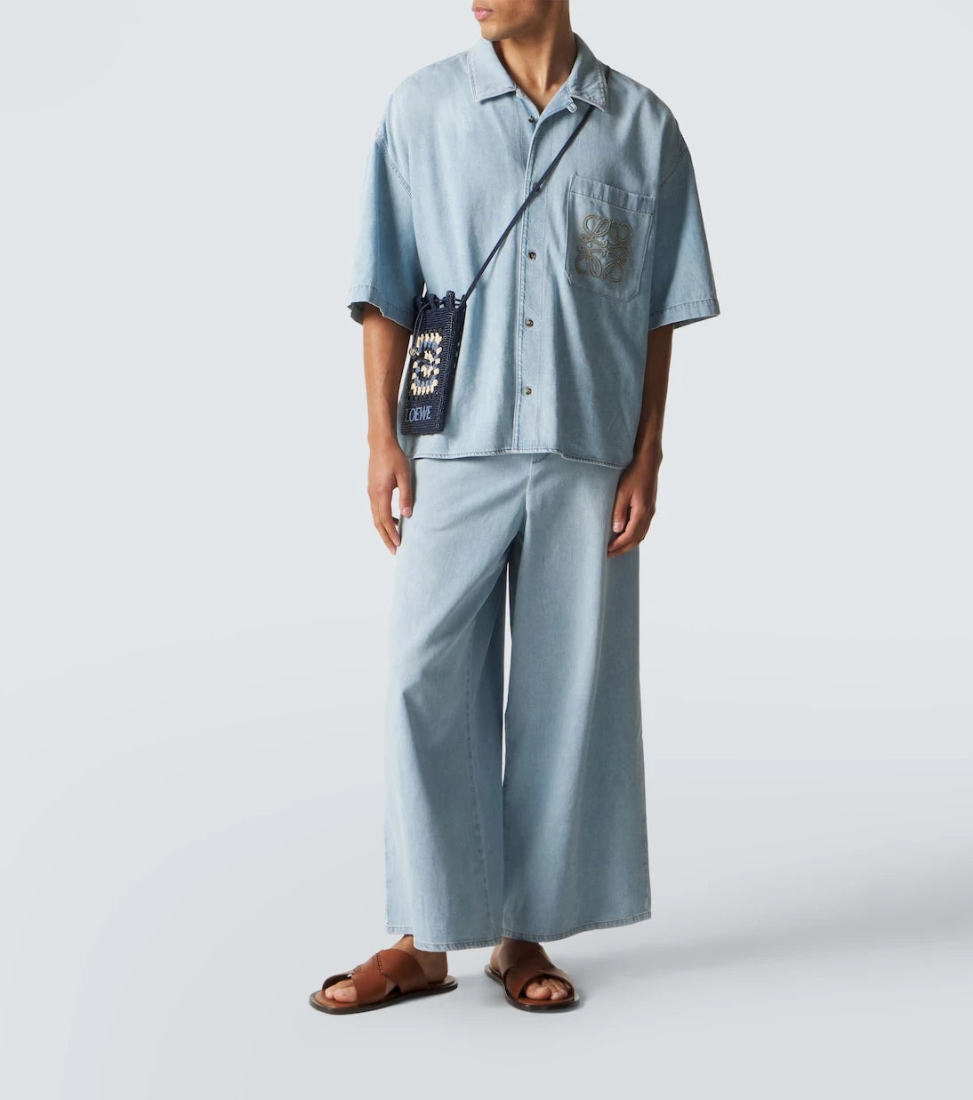 Loewe - Paula's Ibiza Anagram denim shirt