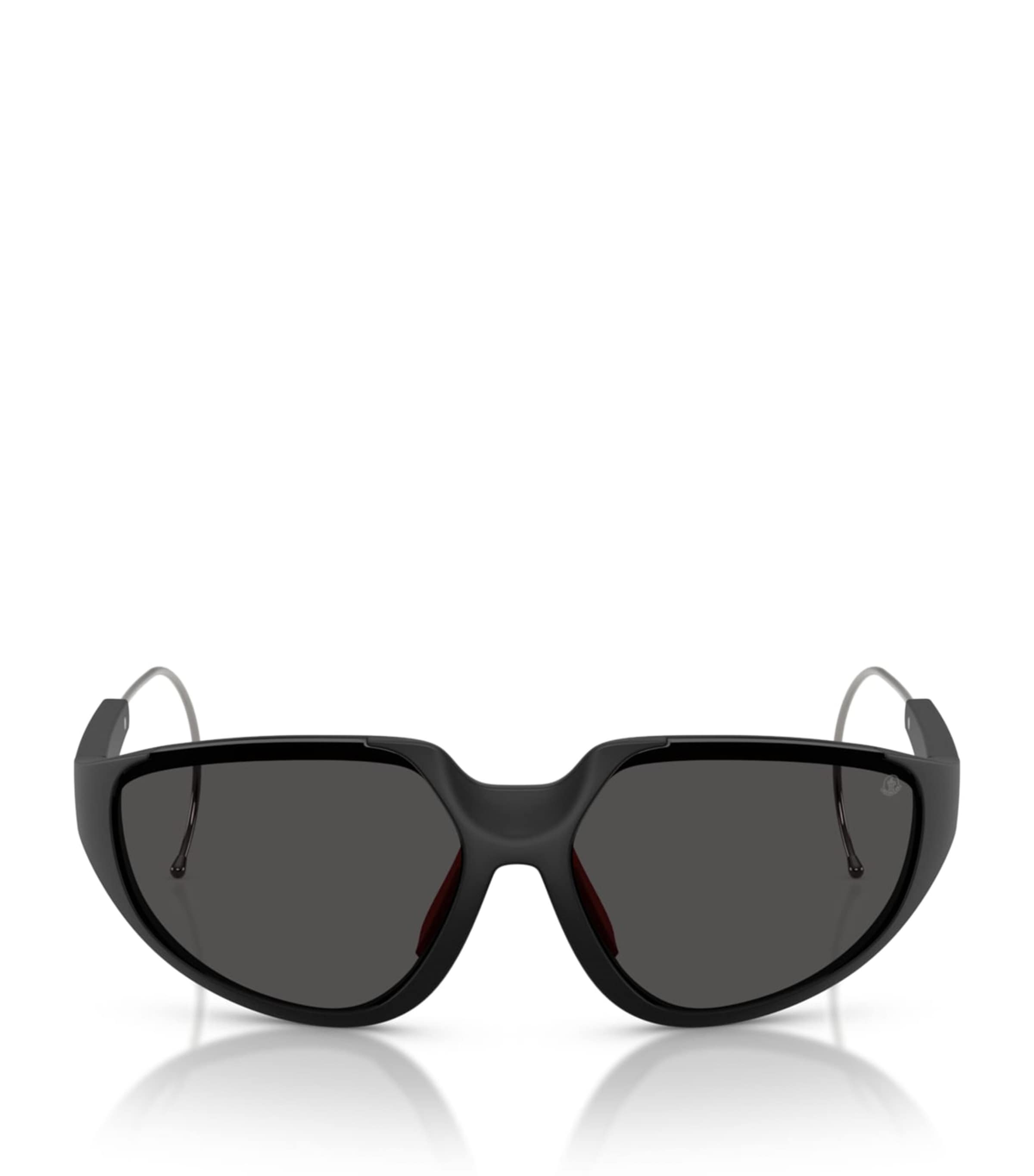 Moncler Black Laszer Irregular Sunglasses
