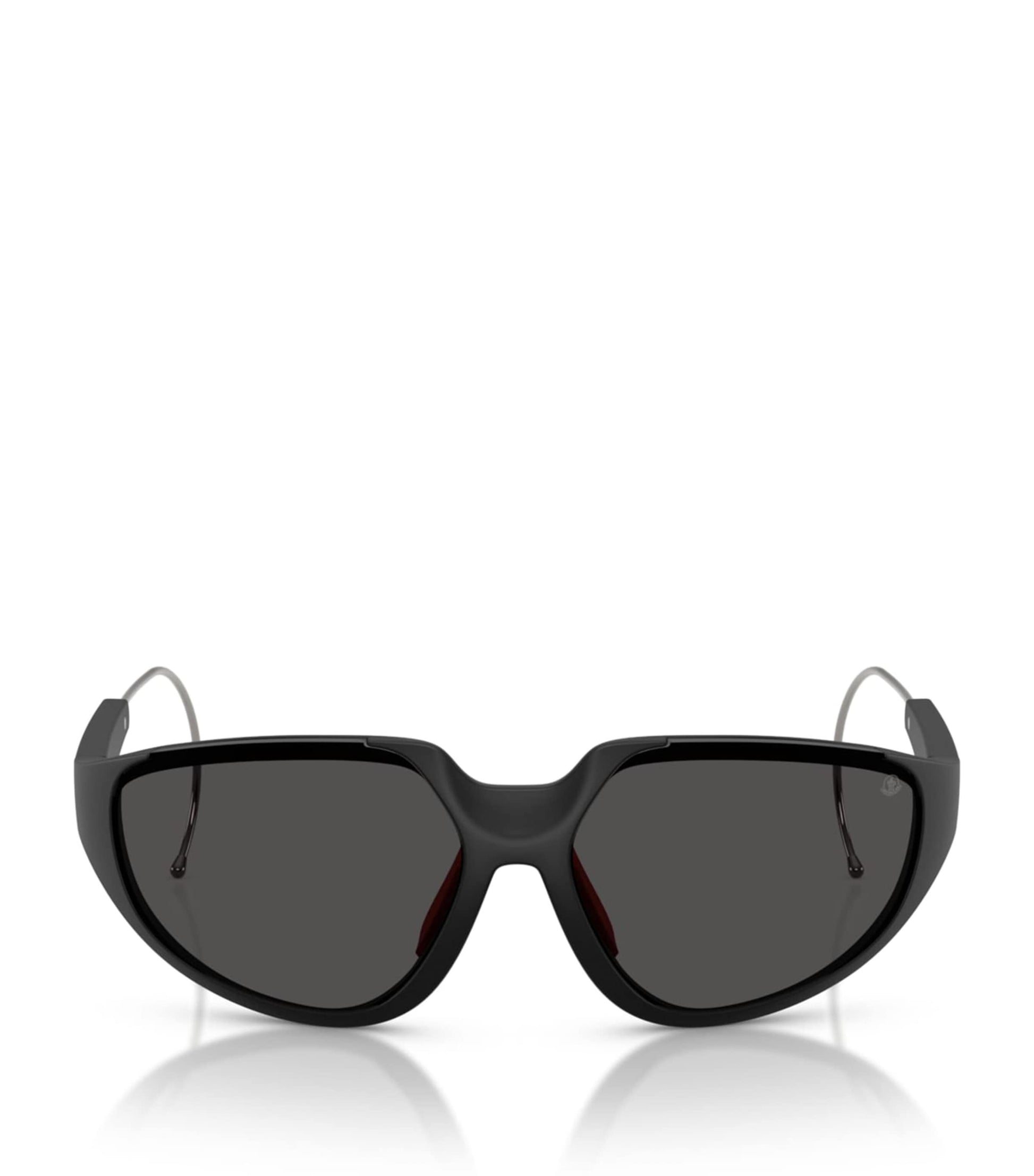 Moncler Black Laszer Irregular Sunglasses