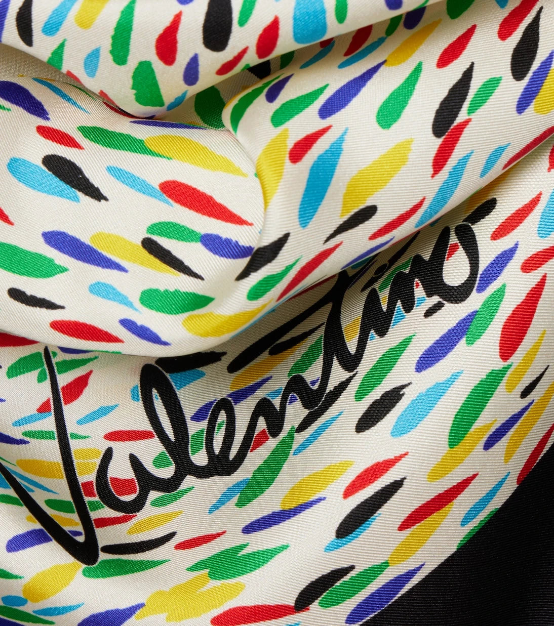 Valentino - Printed silk twill scarf