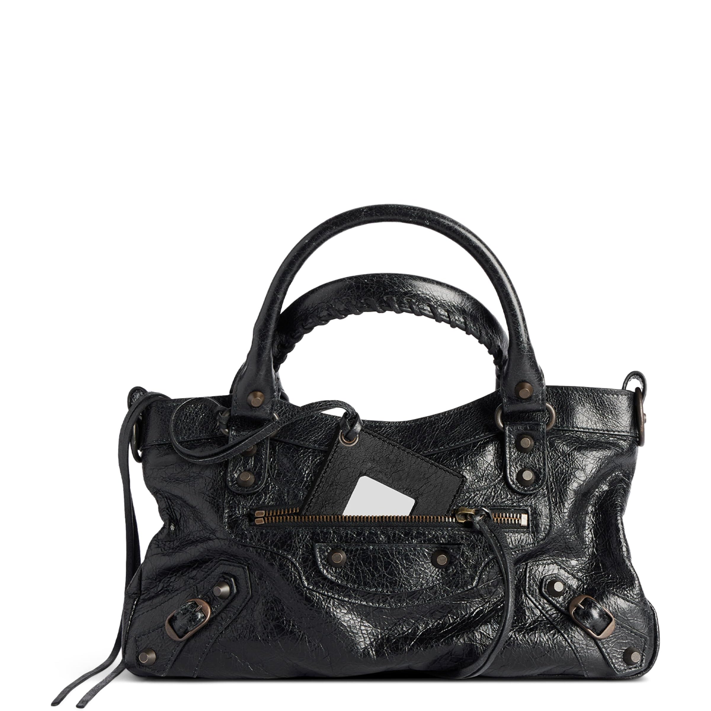 Balenciaga Black Le City First Top-Handle Bag