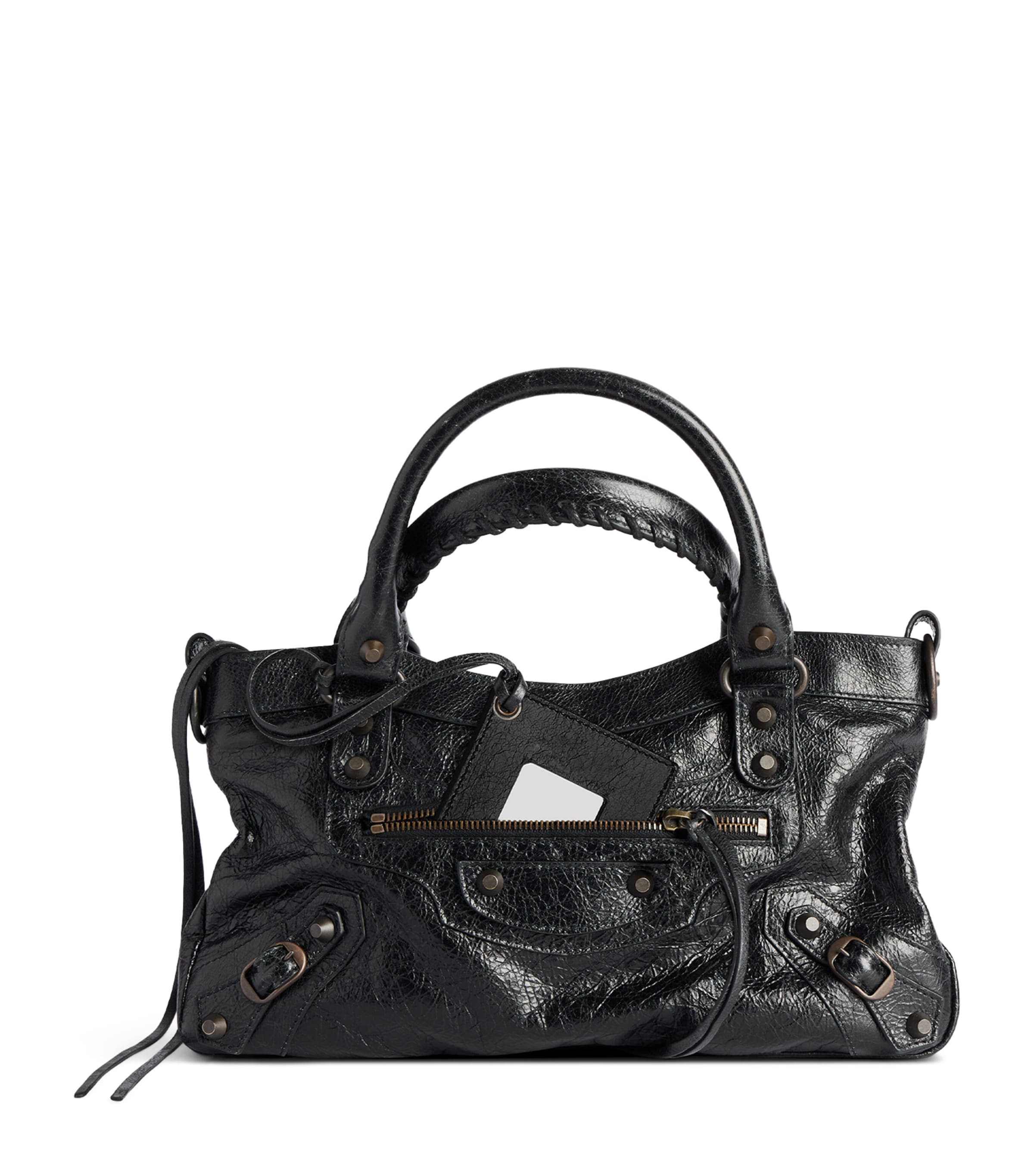 Balenciaga Black Le City First Top-Handle Bag
