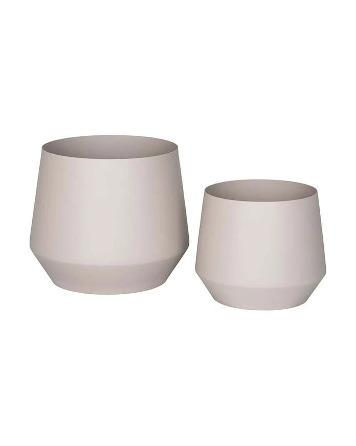 House Nordic Trofa Saksı Seti 20 x 16 / 25 x 21 cm (2 Parça)