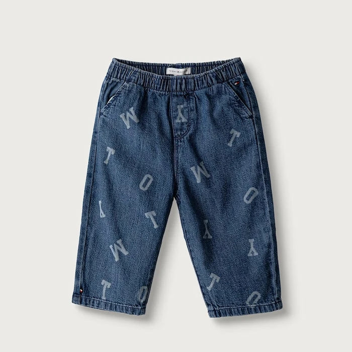 Çocuklar için PULL ON kot pantolon
