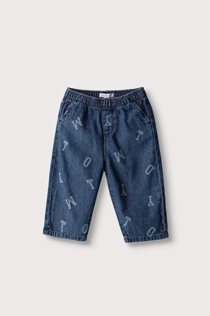 Çocuklar için PULL ON kot pantolon