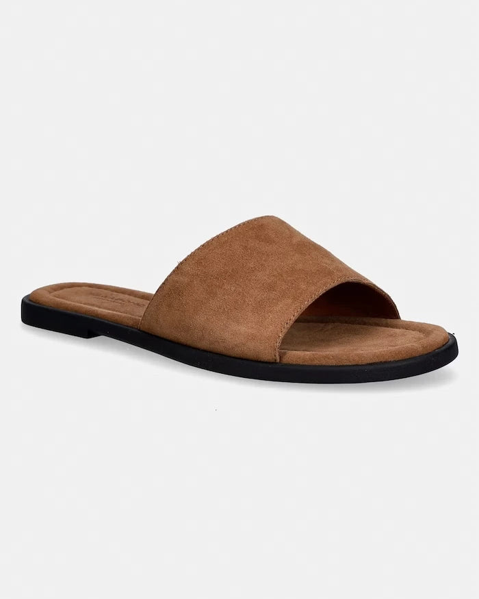 Vagabond Shoemakers düz tabanlı kadın süet terlik ZAIDA