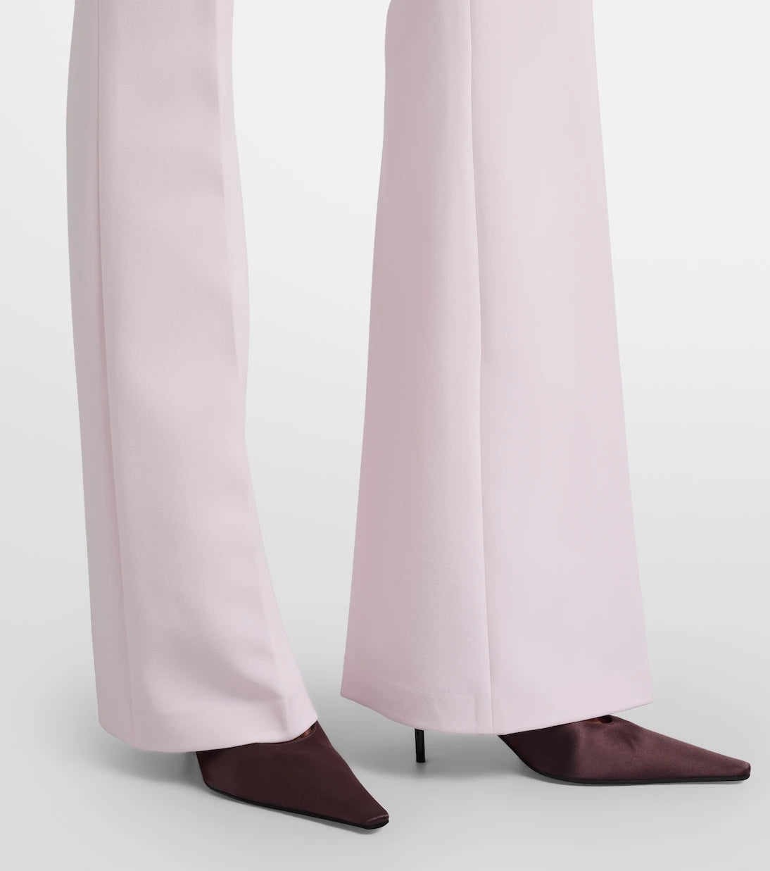 Safiyaa - Alexa high-rise crêpe flared pants