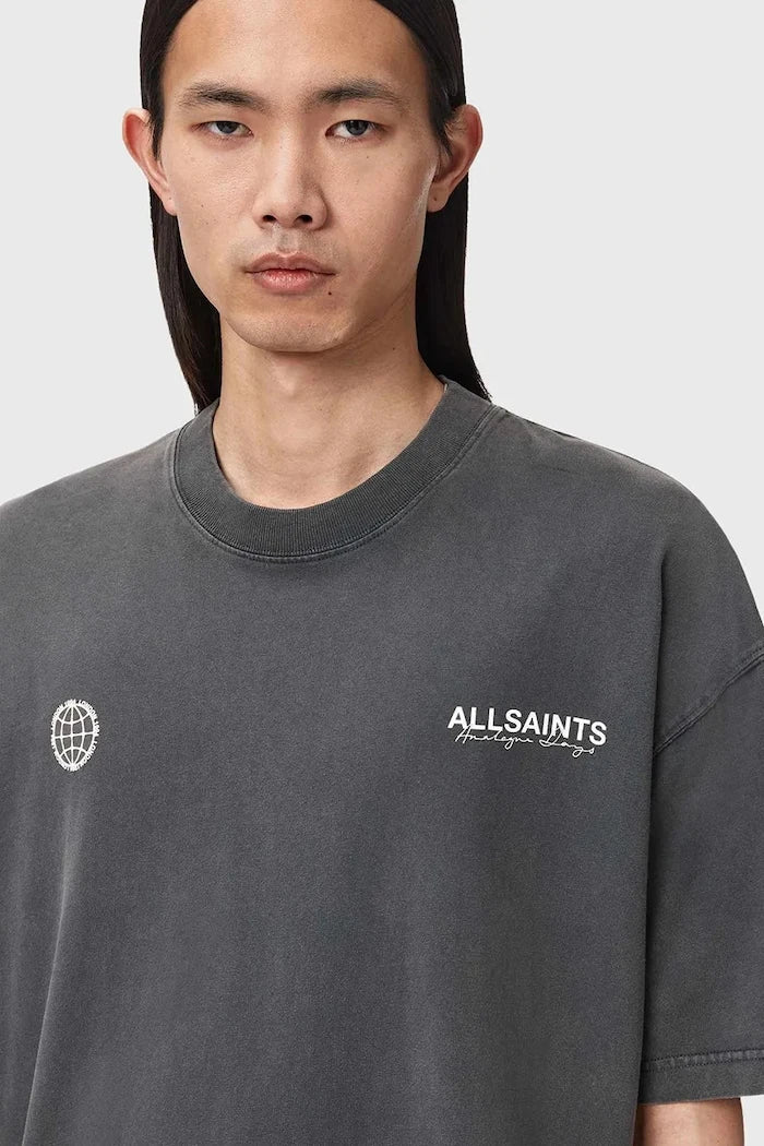 Памучна тениска AllSaints EMBLEM