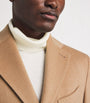 Pal Zileri Beige Wool-Cashmere Overcoat