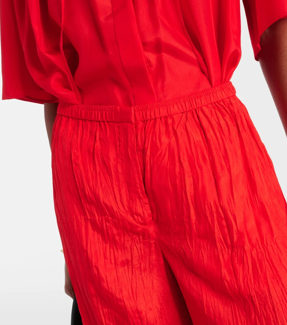 Joseph - Thoresby plissé silk palazzo pants