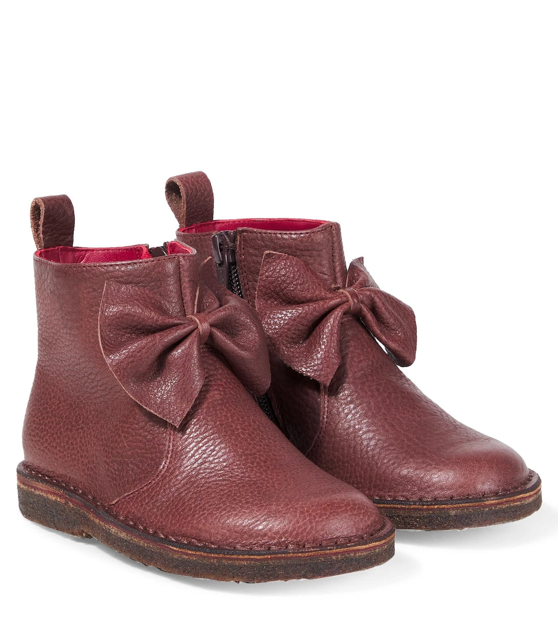 PèPè - Kava bow-detail leather boots