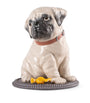 Lladró Porcelain Puppy Pug Sculpture