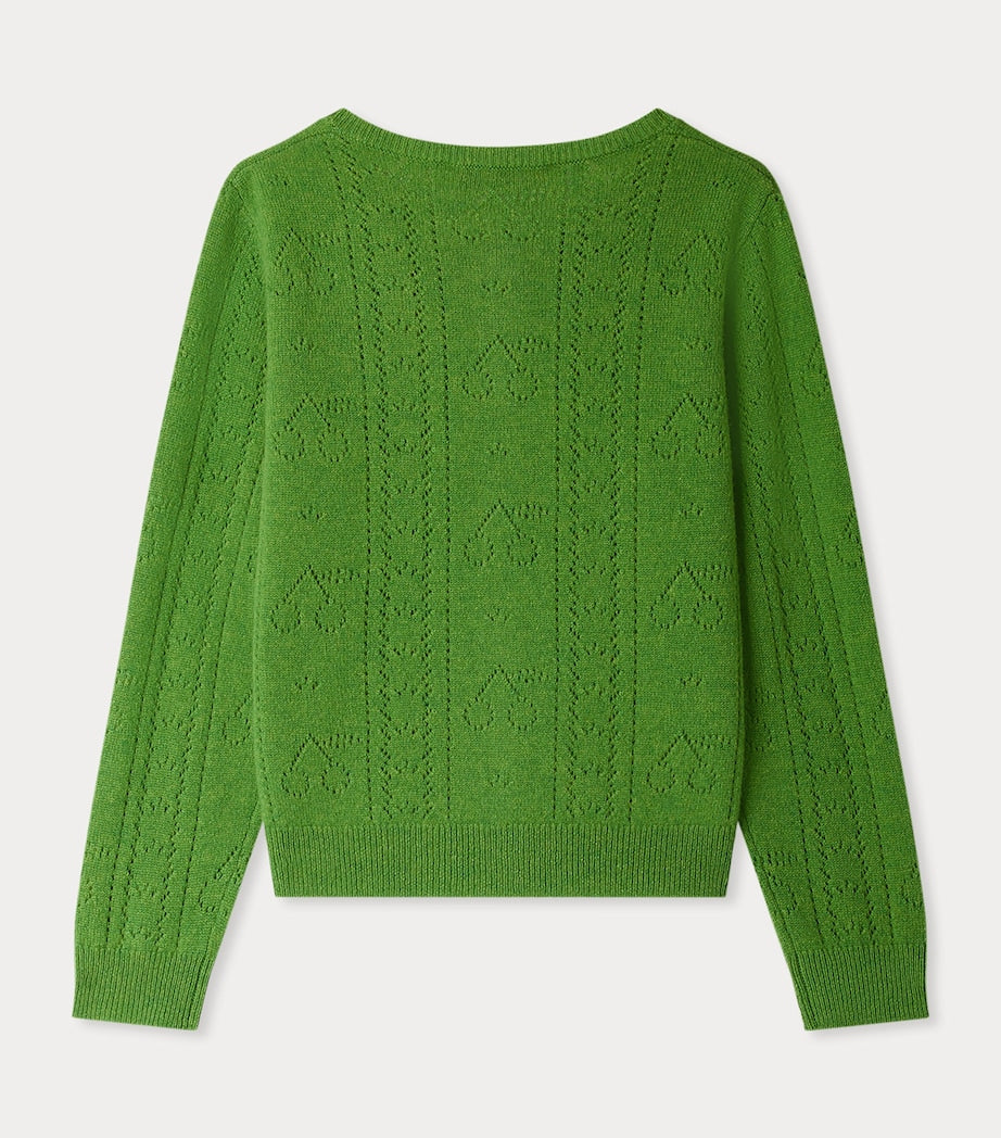 Cashmere Cherry Josiane Cardigan (4-8 Years)