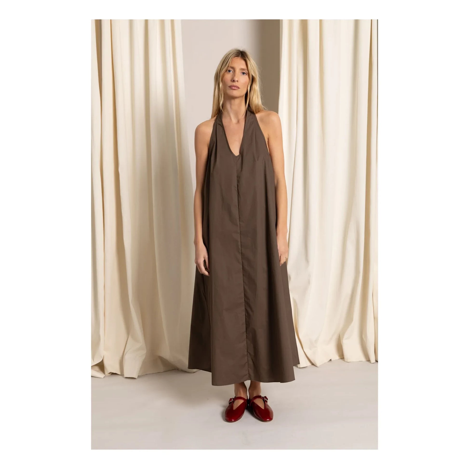 Smallable Woman - Faye Ample Dress | Dark Brown