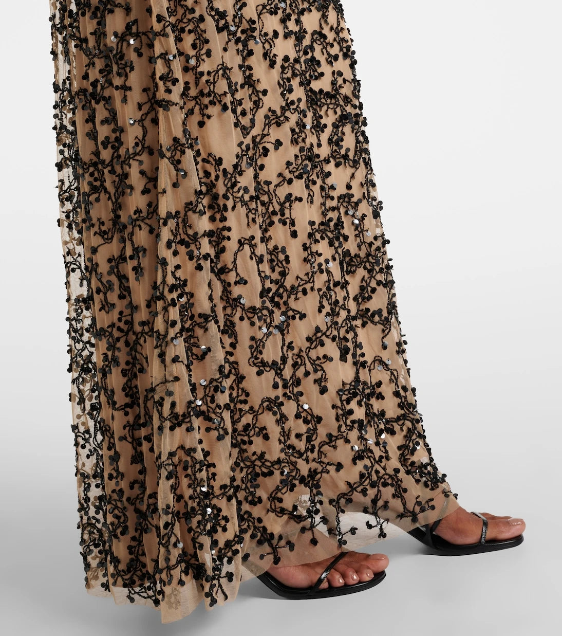 Johanna Ortiz - Reinvention embellished mesh gown