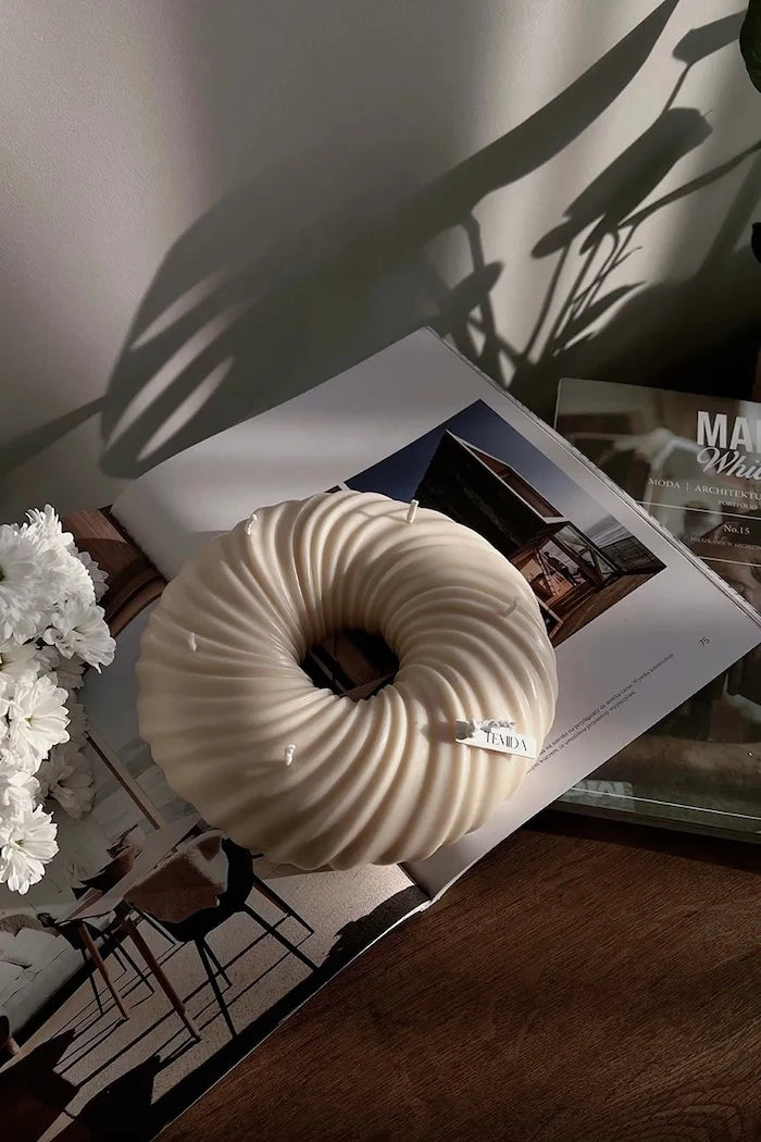 Декоративна свещ Temida Circle 1160 g
