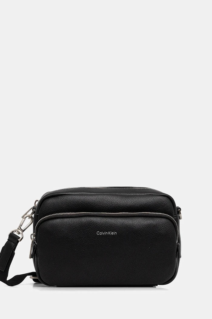 Calvin Klein erkek suni deri omuz çantası