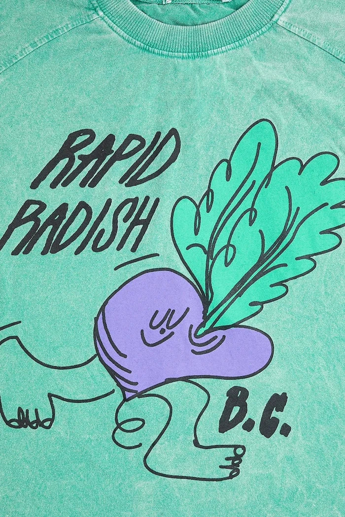 Детска памучна тениска Bobo Choses Rapid Radish