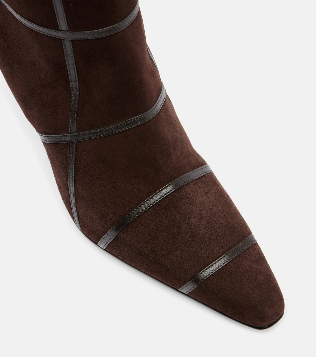 Manolo Blahnik - Trulona 90 suede ankle boots