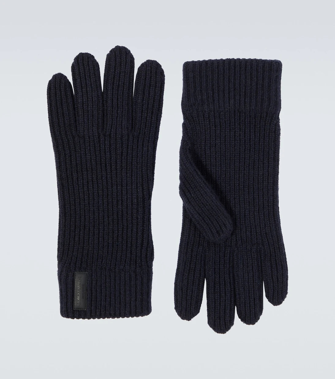 Giorgio Armani - Ribbed-knit cashmere gloves