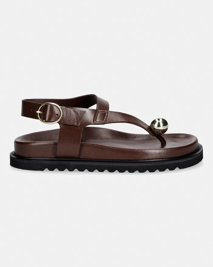 Souliers Martinez kadın deri sandalet SPIAGGIA